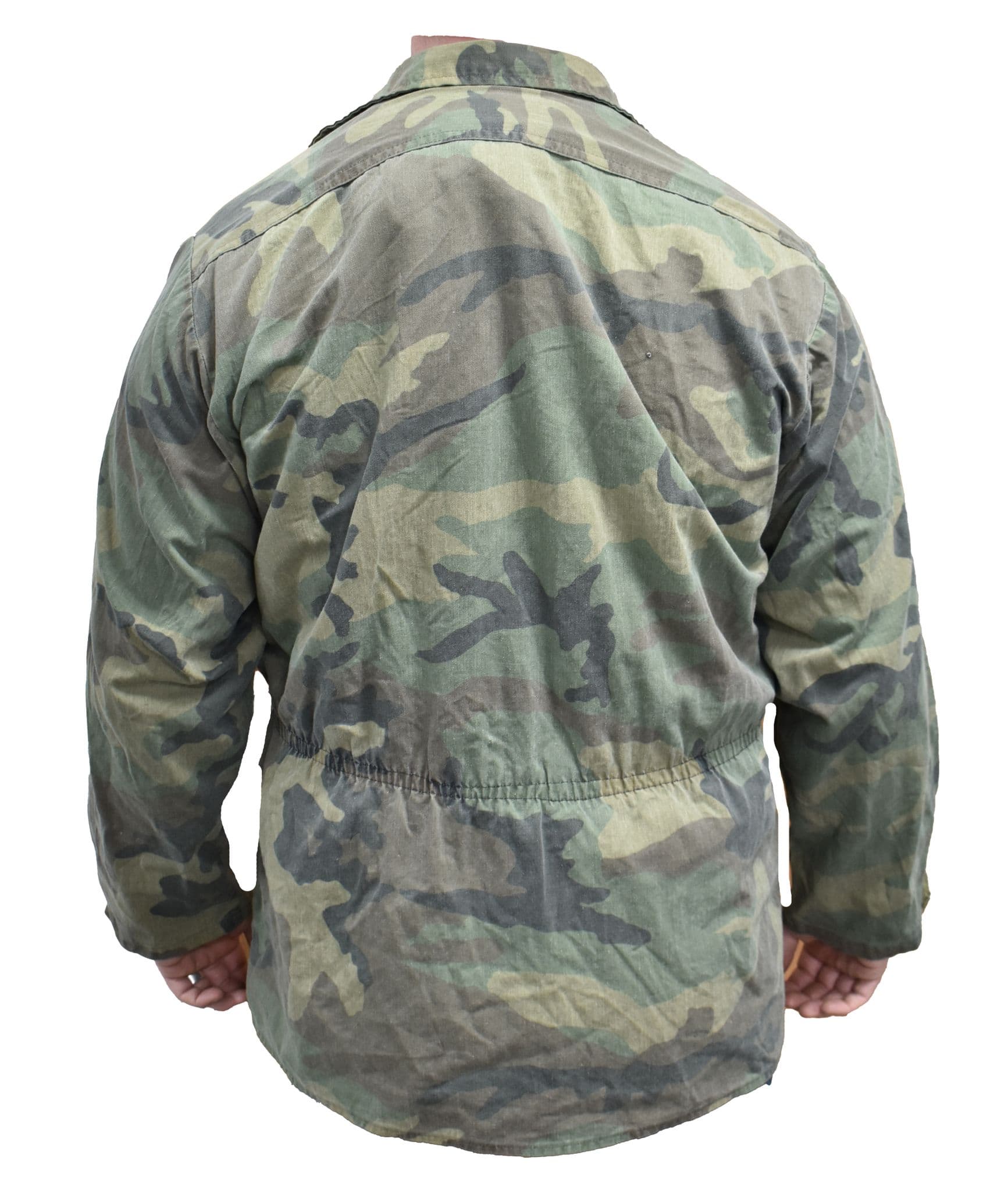 US Military Surplus BDU Camo Jacket - Image 5