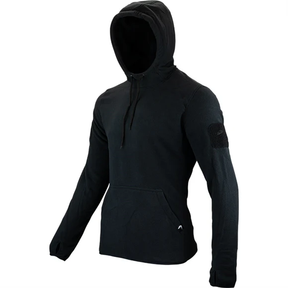 Viper Fleece Hoodie - Black - Image 2