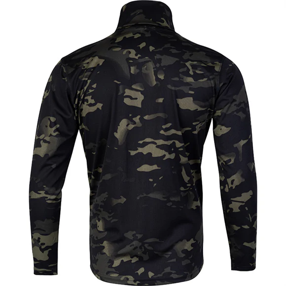 Viper Tactical Roll Neck Top V-Cam Black - Image 4