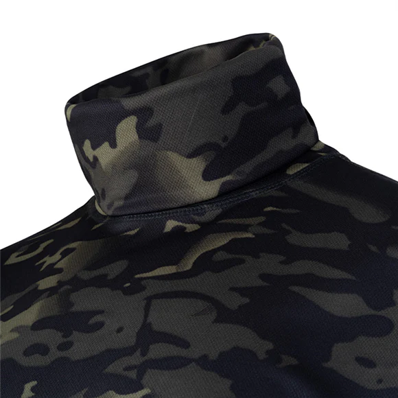 Viper Tactical Roll Neck Top V-Cam Black - Image 5
