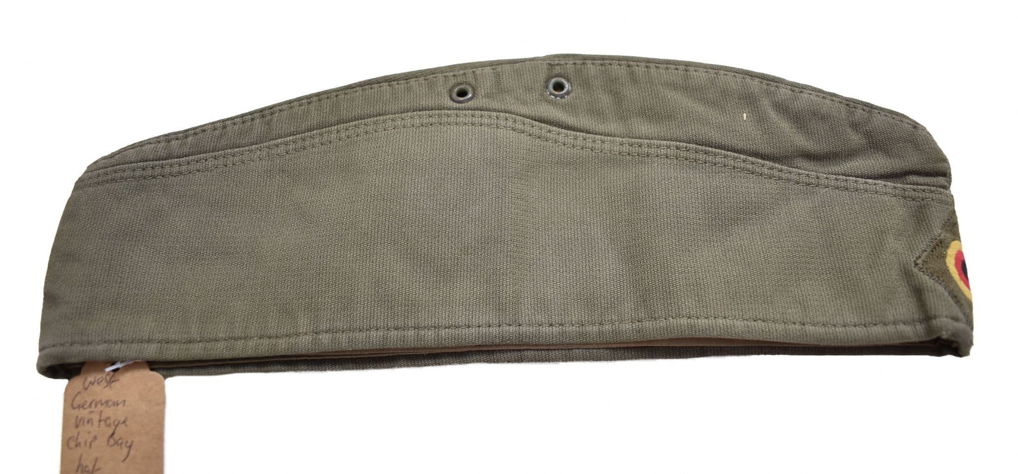 West German Military Vintage Chip Bag Hat - Image 4