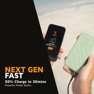 XStorm Fuel Series 5 Power Bank 20W - 10,000 mAh - Sage Green
