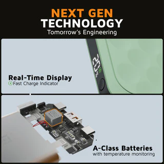 XStorm Fuel Series 5 Power Bank 20W - 10,000 mAh - Sage Green - Image 4