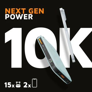XStorm Fuel Series 5 Power Bank 20W - 10,000 mAh - Teal Blue - Image 4
