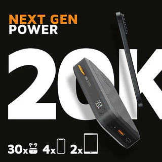 XStorm Fuel Series 5 Power Bank 35W - 20,000 mAh - Midnight Black - Image 4