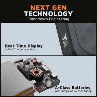 XStorm Fuel Series 5 Power Bank 67W - 27,000 mAh - Midnight Black - Image 10