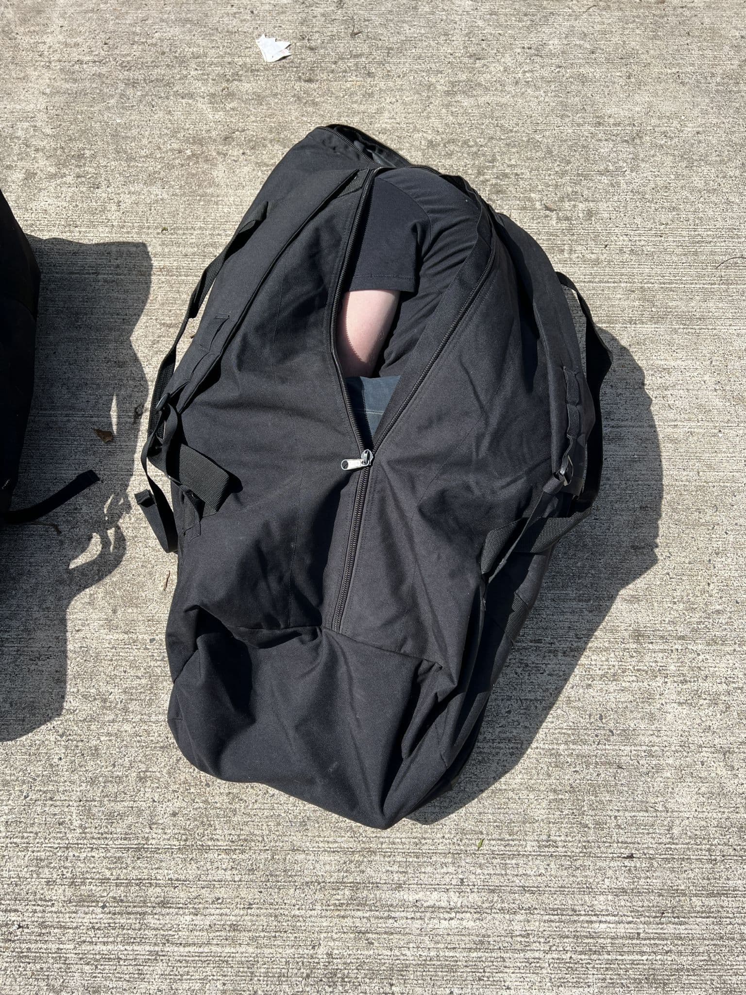 XXL Riot Police Huge Black 200L Holdall - Image 10