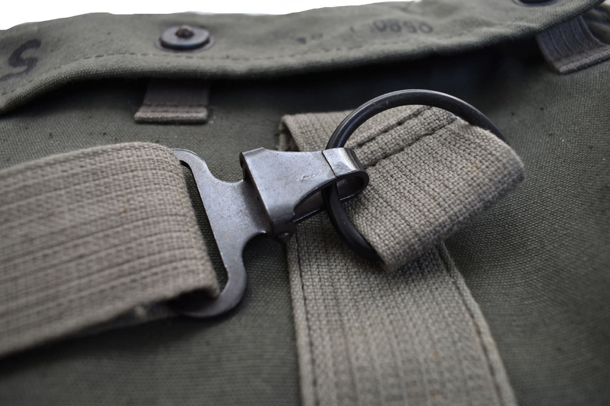 Yugoslavian Military Respirator Gas Mask bag - Image 2