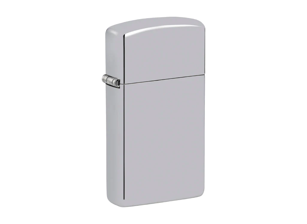 Zippo Slim High Polish Chrome Lighter